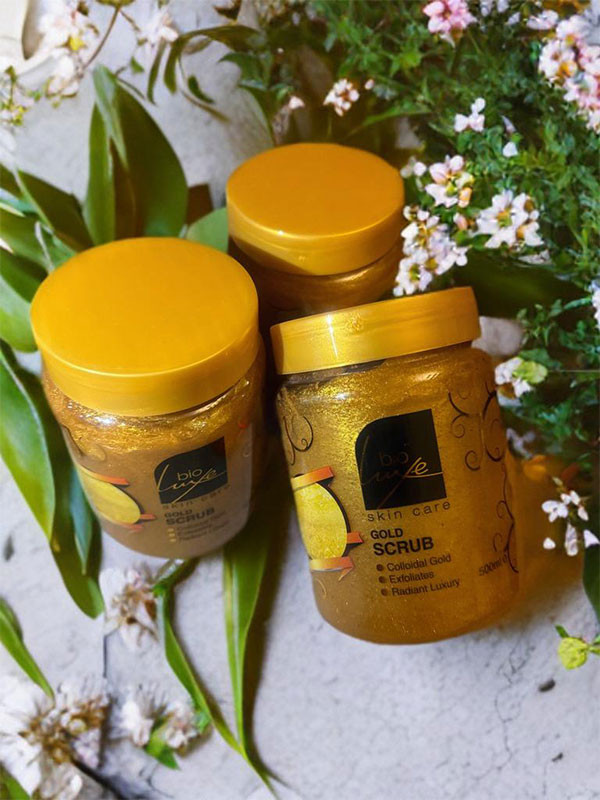 Bio Luxe – Skincare Gold Exfoliating Scrub