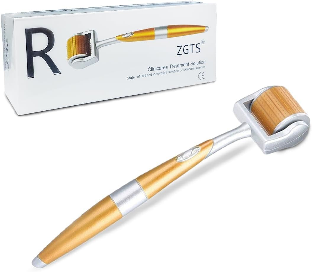 Derma Roller, Needle Cross-Line Derma Roller for Anti-Aging Skin Regeneration, Start Enjoying the Benefits of Younger, Looking Skin Today (1.5 mm)