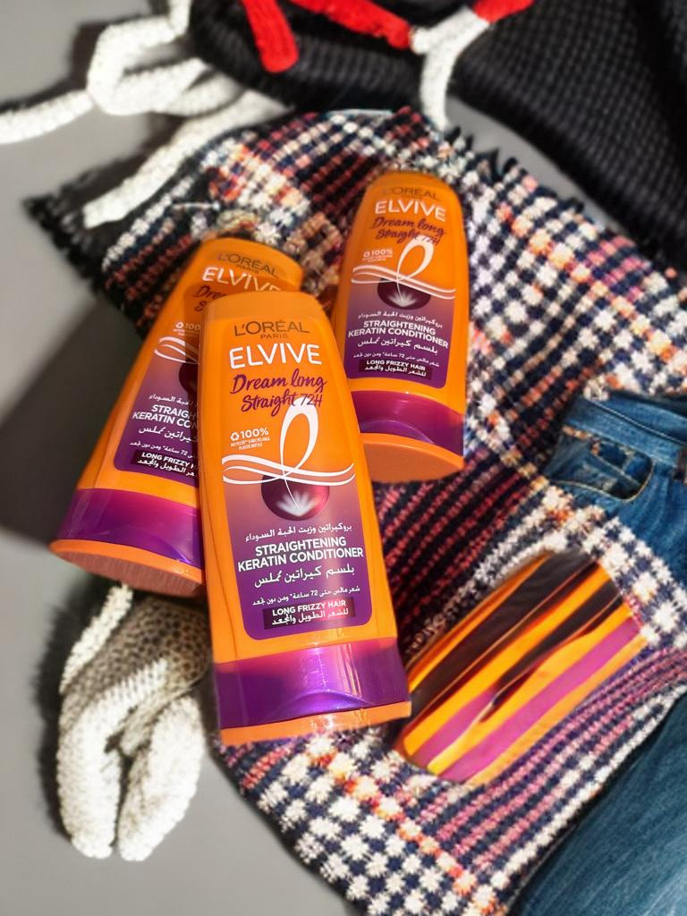 straightening keratin conditioner