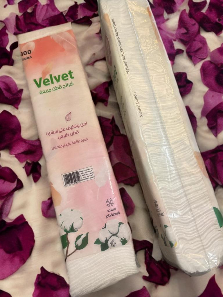 Velvet Cotton Rounds 100+20 Pieces Free